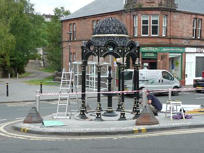 New Fountain in Lesmahagow