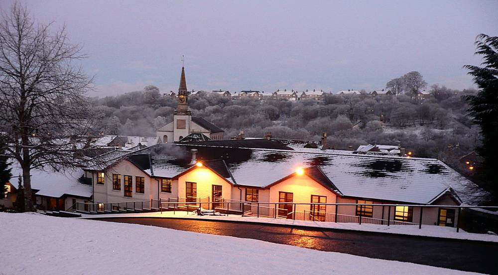 Winter in Lesmahagow 2010