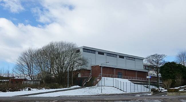 Lesmahagow High School in Station Road