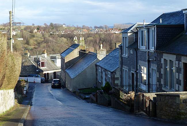 View down Bankhouse Road