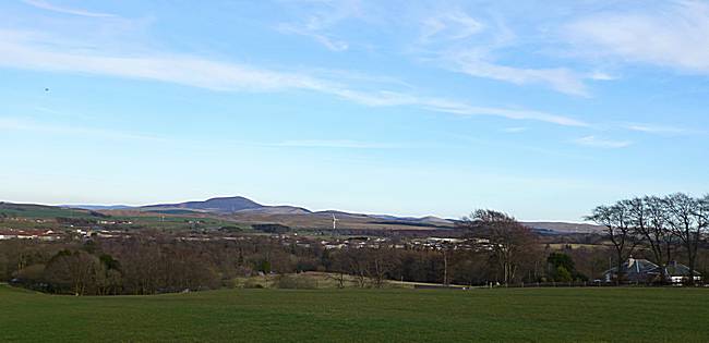 View across Lesmahagow