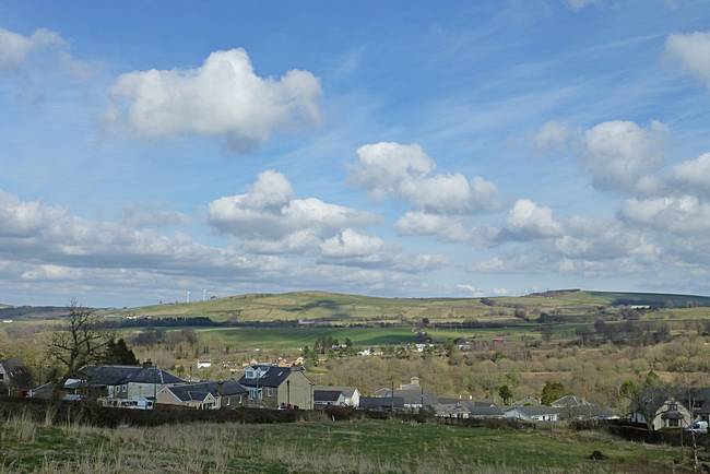 View from Garngour to Dillar Hill