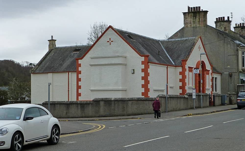 Masonic Hall re-rendered and repainted