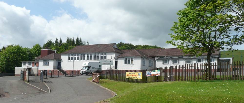 The old Lesmahagow Milton Primary School