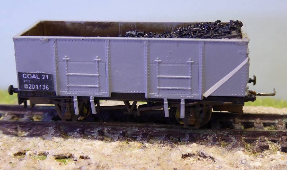 unfitted 21T mineral wagons