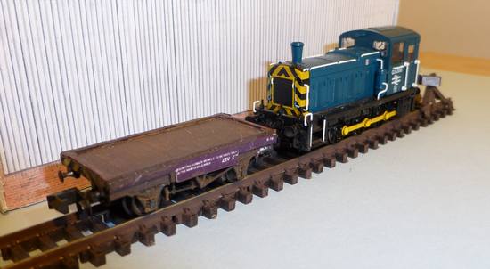 Match Wagon with Class 03 Shunter