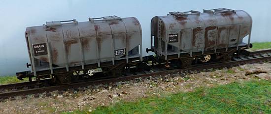 Rusted wagons