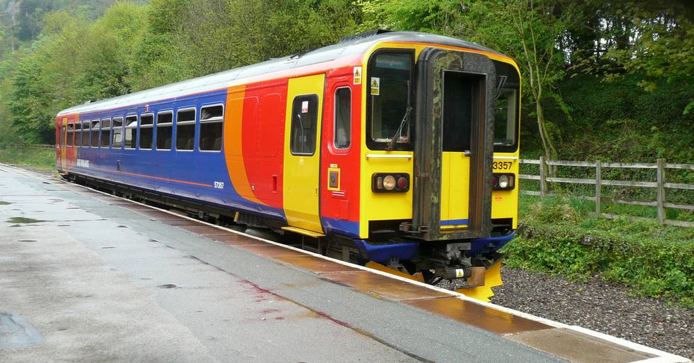 class 153 at Matlock Bath